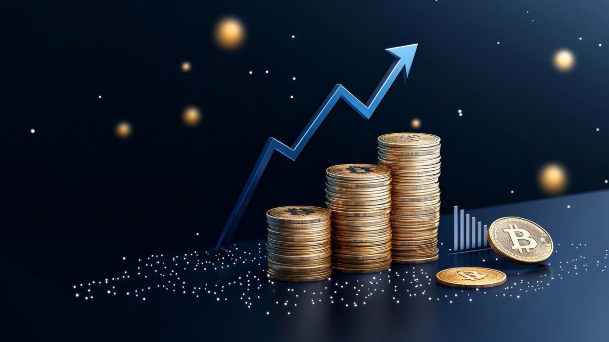 Bitcoin market surge analyzing cryptocurrency trends financial sector digital graphics modern environment upward viewpoint investment insights for seo impact